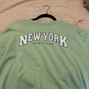 Green Crew Neck Sweater